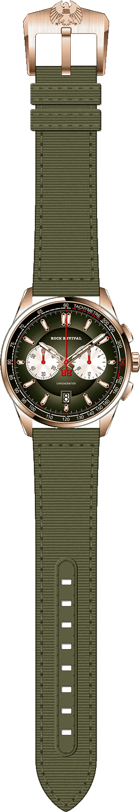 Rock Revival Kite RRQ-8373-4 - Caseback and Strap View