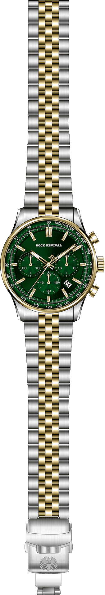 Rock Revival Oxford RRQ-8388-5 - Caseback and Strap View