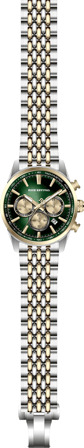 Rock Revival Kite RRQ-9062-3 - Caseback and Strap View