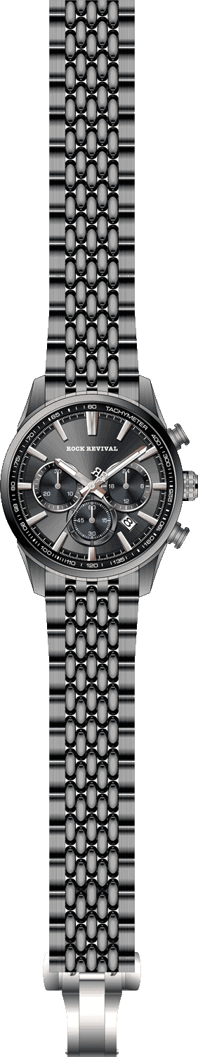 Rock Revival Kite RRQ-9062-4 - Caseback and Strap View