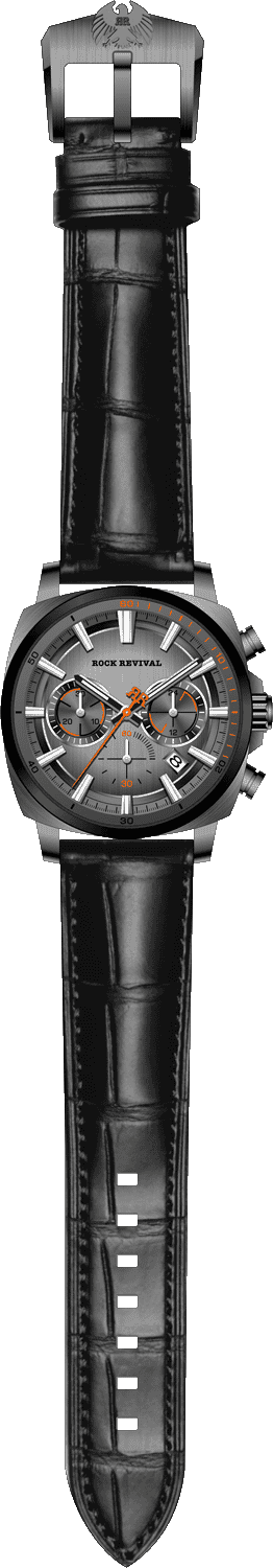 Rock Revival Kite RRQ-9067-5 - Caseback and Strap View