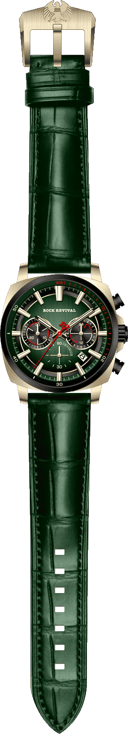 Rock Revival Kite RRQ-9067-7 - Caseback and Strap View