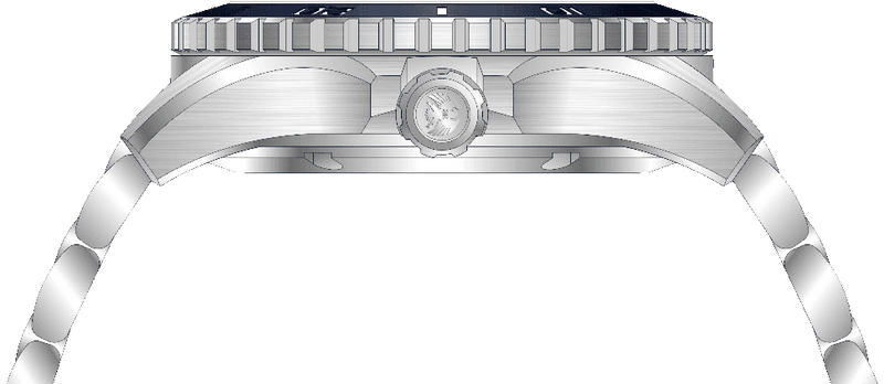 Rock Revival Kite RRQ.6546.BL - Steel Round Case Side Angle